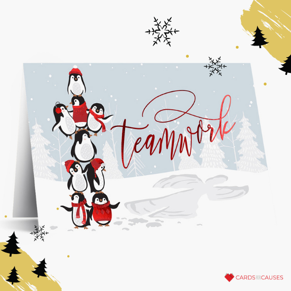 Cards for Causes - Teamwork Card