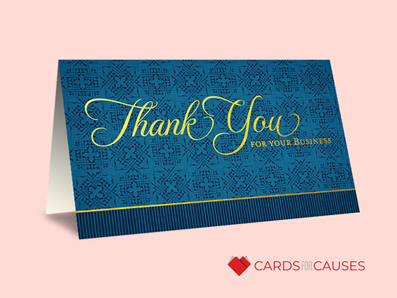 Shop Regal Thank You Card