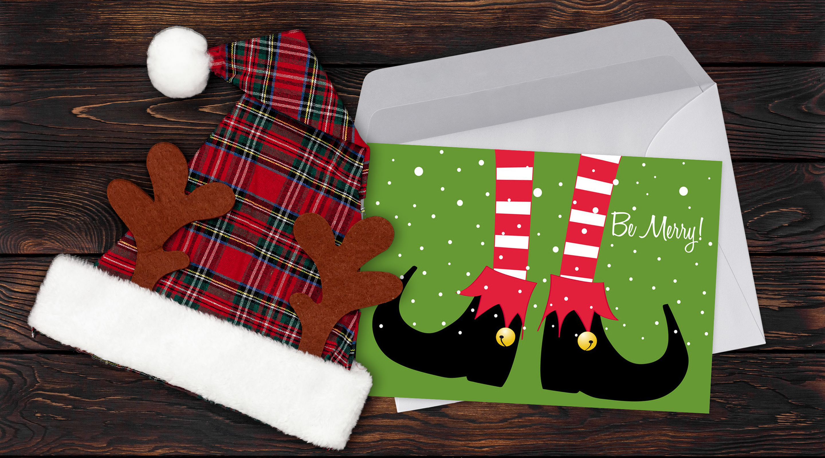 Warm Wishes Christmas Holiday Card Socks Greeting Card Christmas Card Funny Greeting Card