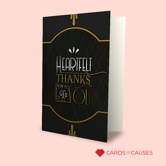 Shop Heartfelt Thanks Card