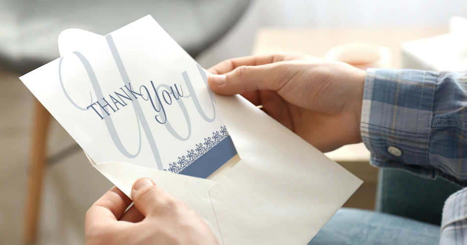 business thank you cards